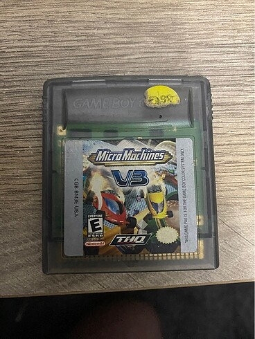 Gameboy color micro machines oyun