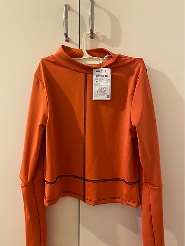 Koton turuncu baharlık bluz