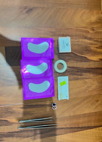 Mor Kirpik Uzatma Seti - Görsel 2