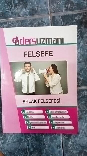 Felsefe kitabı kullanılmamıştır 