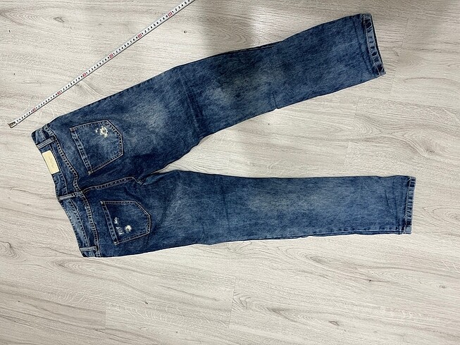 36 Beden lacivert Renk Stradivarius Jean