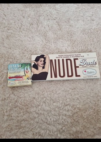 The Balm Nude Dudle Göz Farı Paleti ve allık