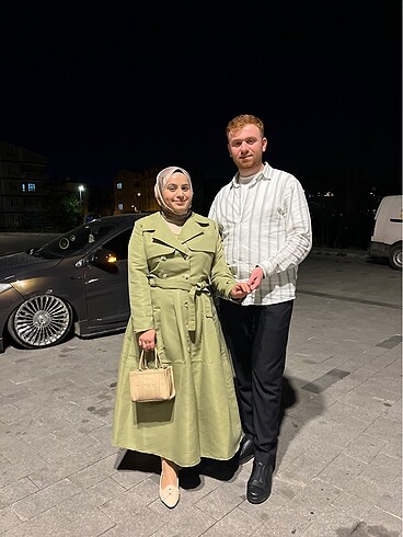 Diğer Trenç görünümlü etek takım