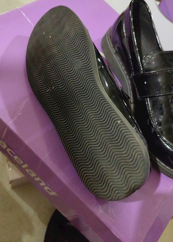 Siyah Rugan Stiletto Topuklu Klasik erkek çocuk Ayakkabı - Görsel 4