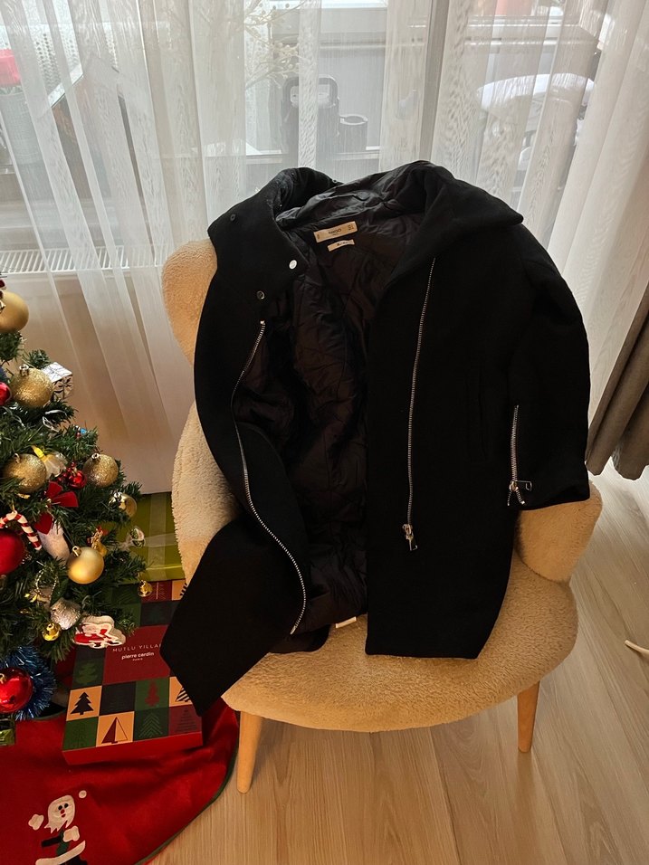 Mango Orijinal Kaban - Görsel 2