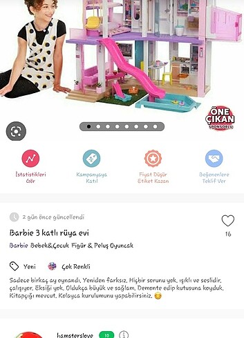 BARBİE DREAM HOUSE