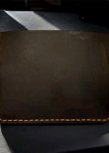 Kahverengi Minimalist Erkek Cüzdanı - Görsel 4