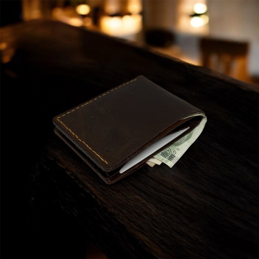 Klasik Kahverengi Erkek Cüzdanı - Görsel 3