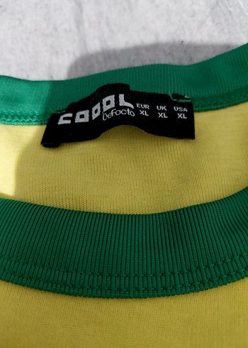 Sarı Mini Kadın Spor Crop - Görsel 2