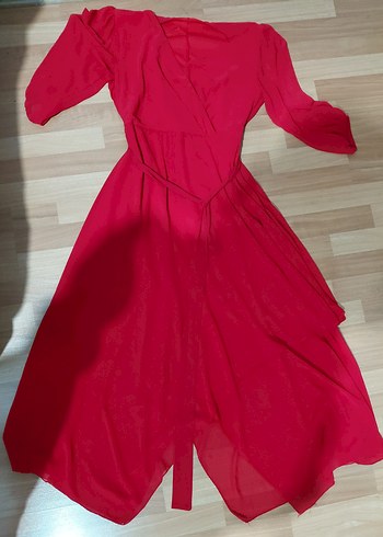 Şifon Elbise - Görsel 6