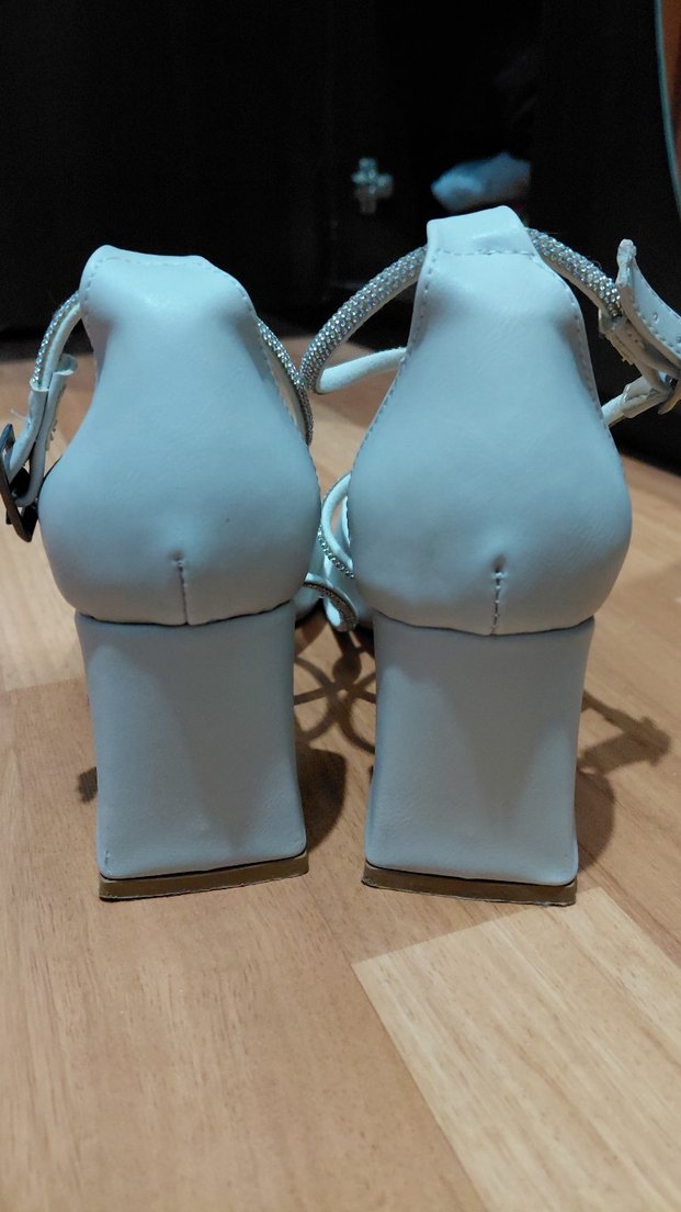 Bej Minimalist Stiletto Topuklu Kadın Ayakkabı - Görsel 3