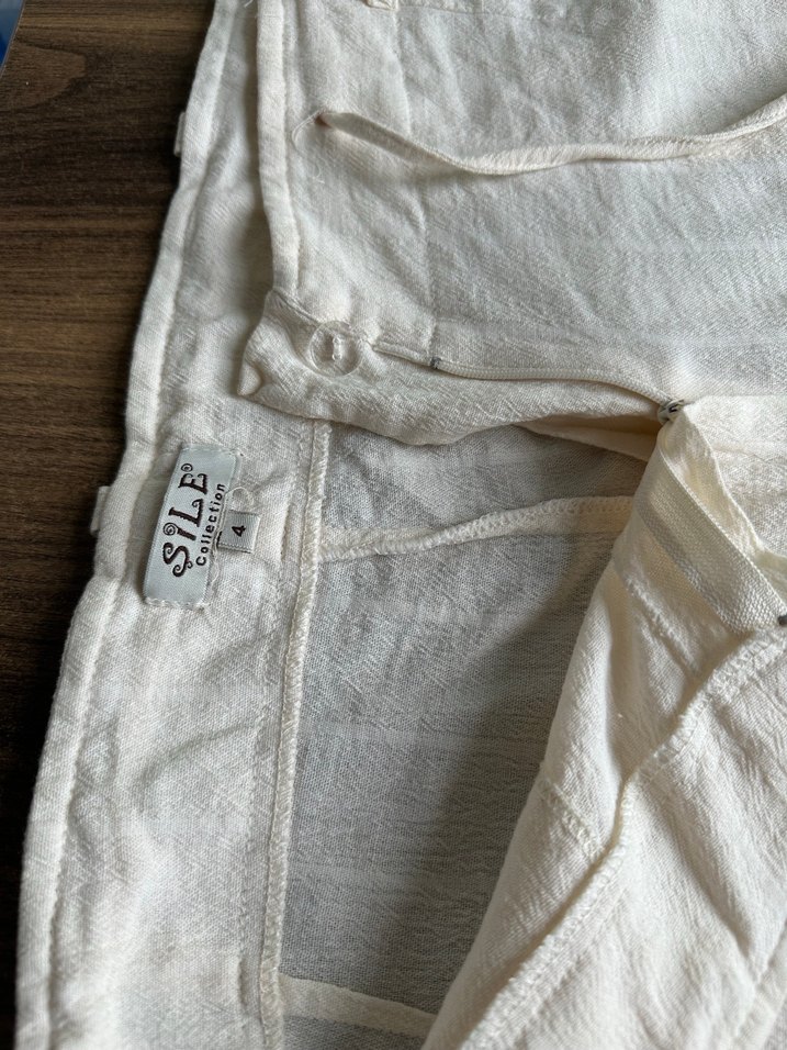 Keten pantolon - Görsel 4