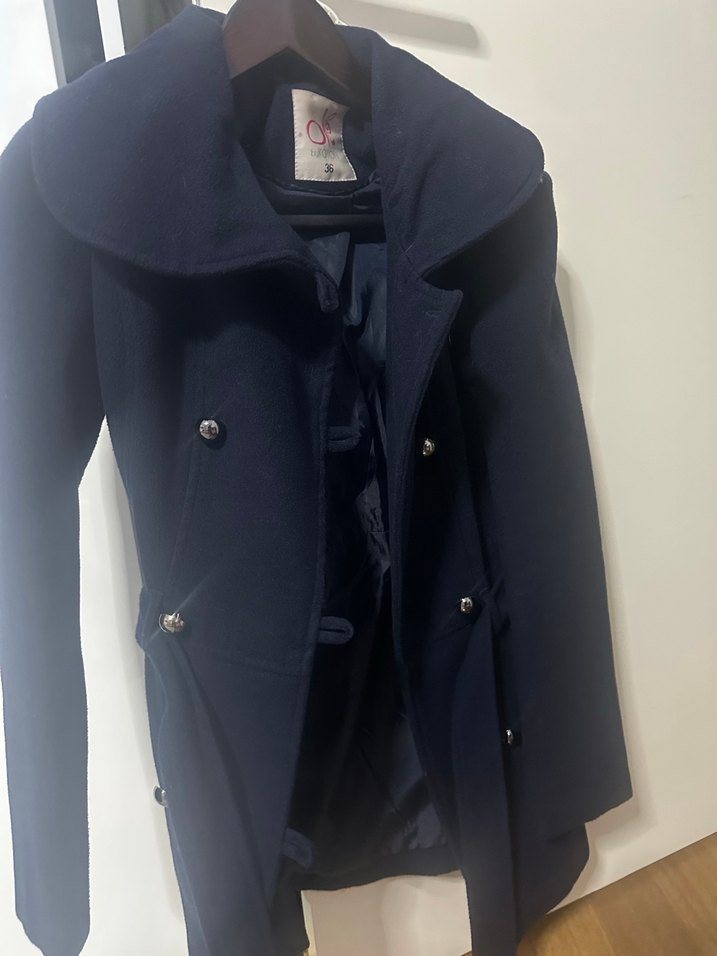 Kadın kaşe mont - Görsel 4