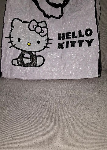Toz pembe Hello Kitty Desenli Çanta - Görsel 2