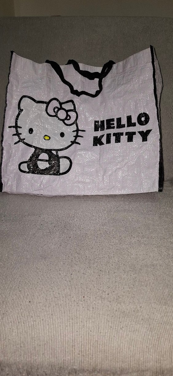 Toz pembe Hello Kitty Desenli Çanta - Görsel 2
