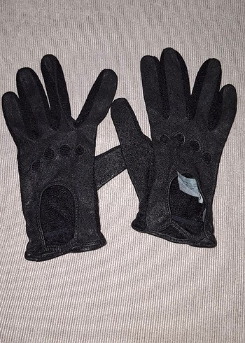 Killstar Siyah Deri Gotik Kadın Eldiveni - Görsel 7