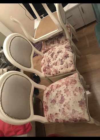 5 adet country sandalye.