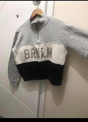 m Beden gri Renk Kısa crop sweat