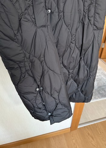 Düğmeli Siyah Midi Kadın Yelek - Görsel 2