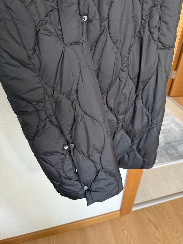 Düğmeli Siyah Midi Kadın Yelek - Görsel 2