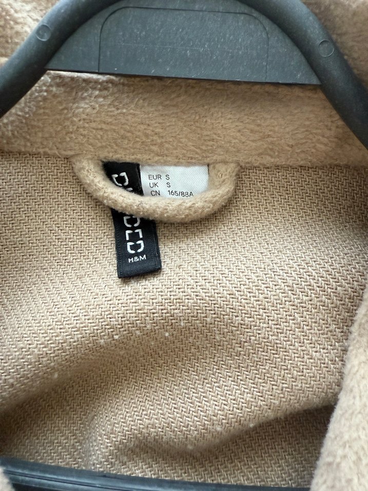 Bej Düğmeli Midi Kadın Kaban - Görsel 3