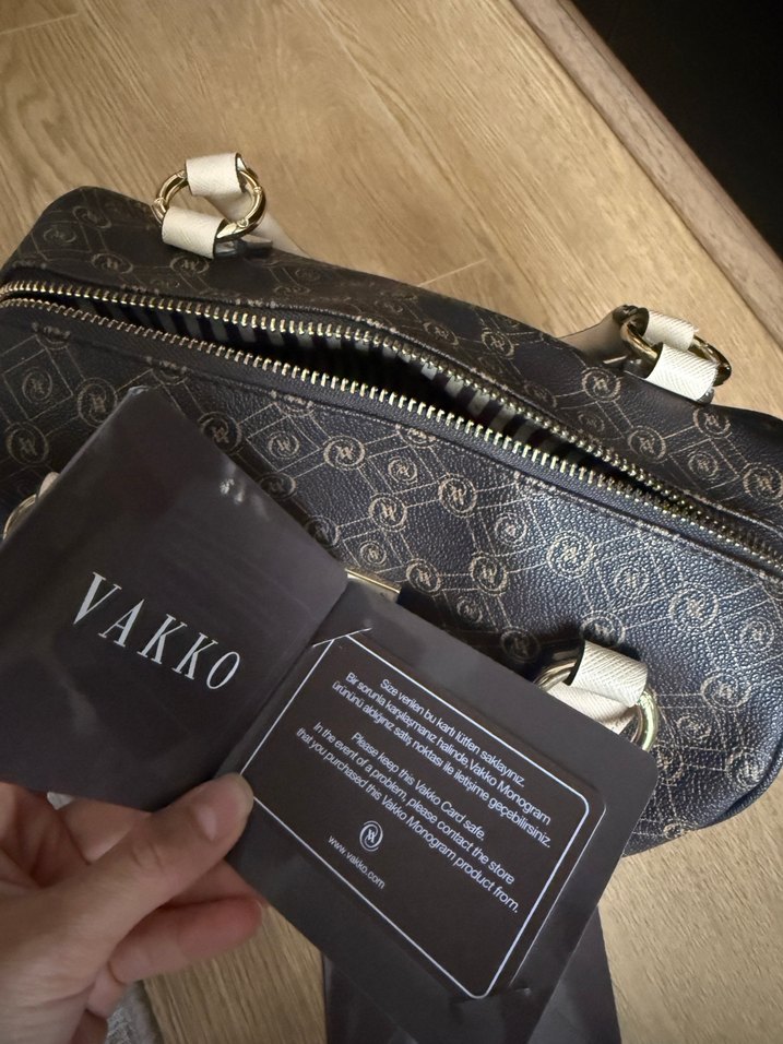 Vakko Bej Deri Kadın Çanta - Görsel 5