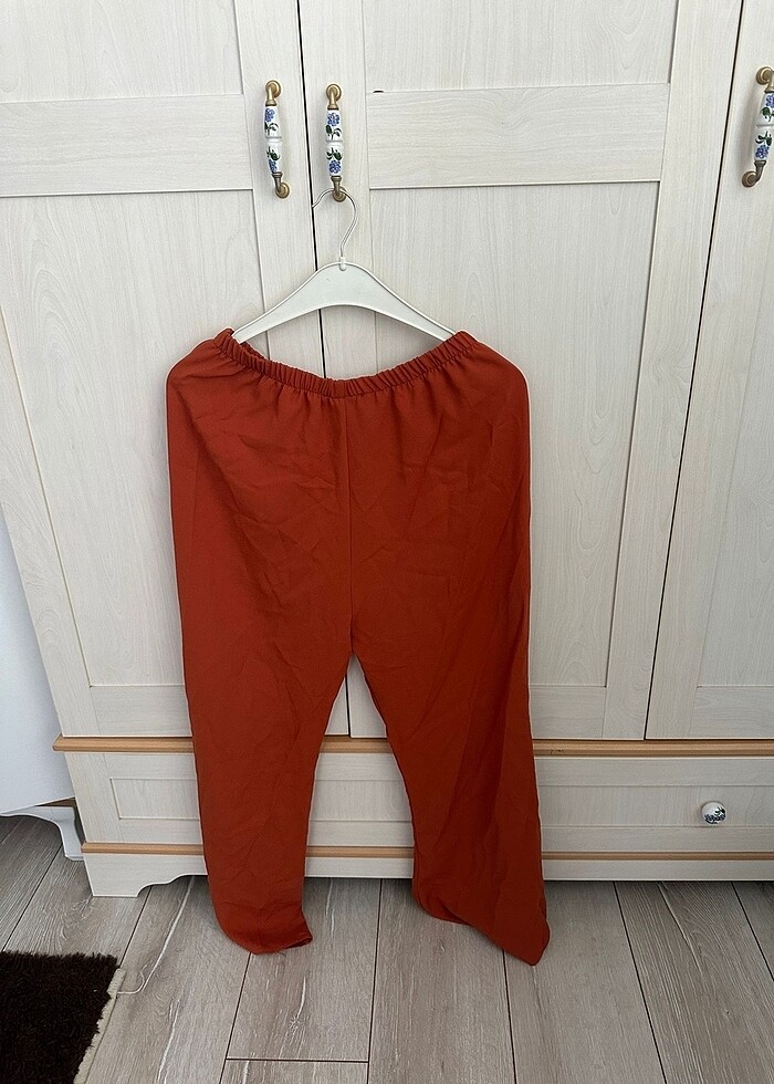 Tarçın rengi tesettür takım - Görsel 3