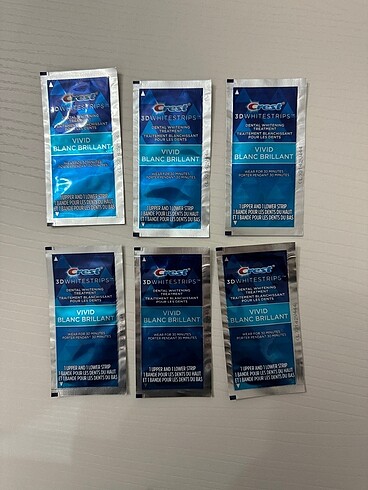 #crest diş beyazlatma bandı
