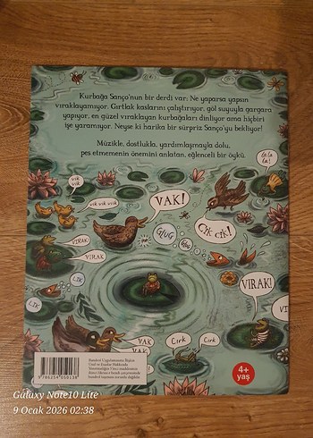 Kurbağa Sanço ve Neşeli Orkestrası Çocuk Kitabı - Görsel 2