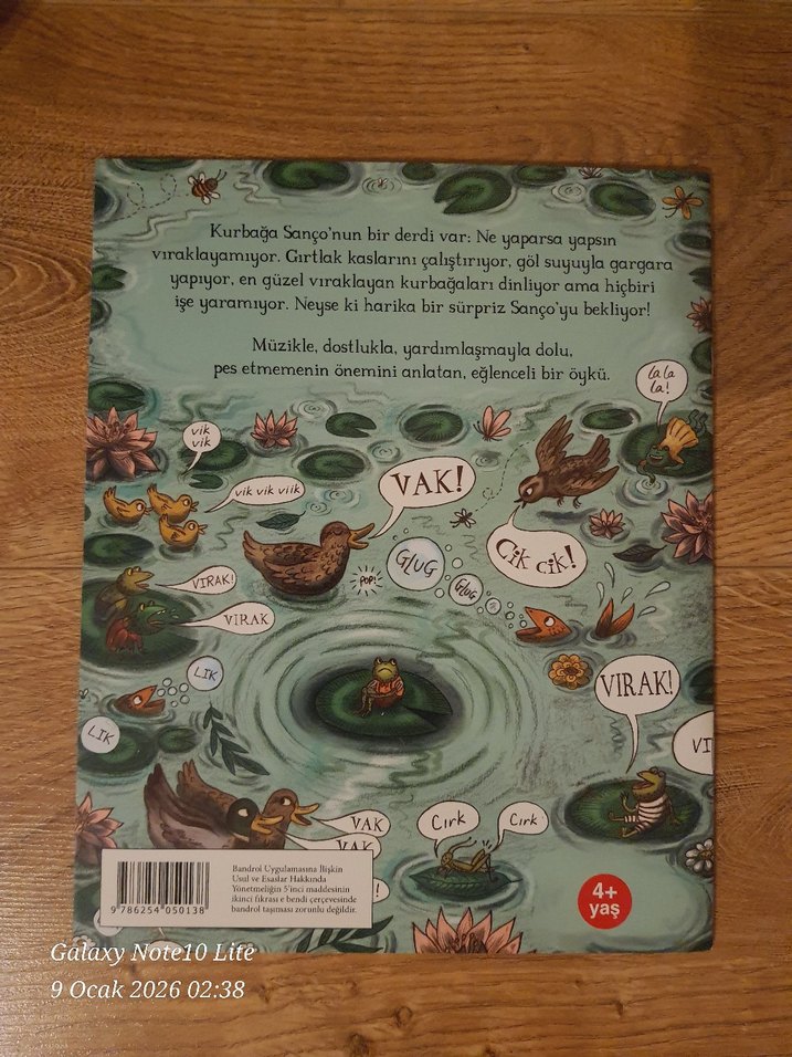 Kurbağa Sanço ve Neşeli Orkestrası Çocuk Kitabı - Görsel 2