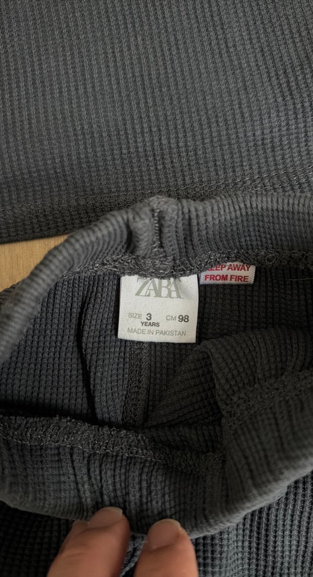 Zara Erkek Siyah Keten Rahat Takım - Görsel 2