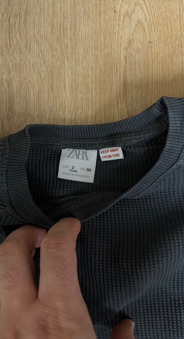 Zara Erkek Siyah Keten Rahat Takım - Görsel 3