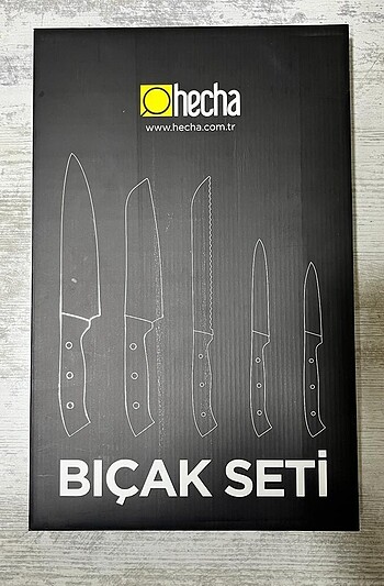 Şef bıçak seti hecha prige