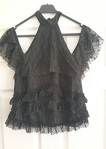ZARA güpür şık bluz