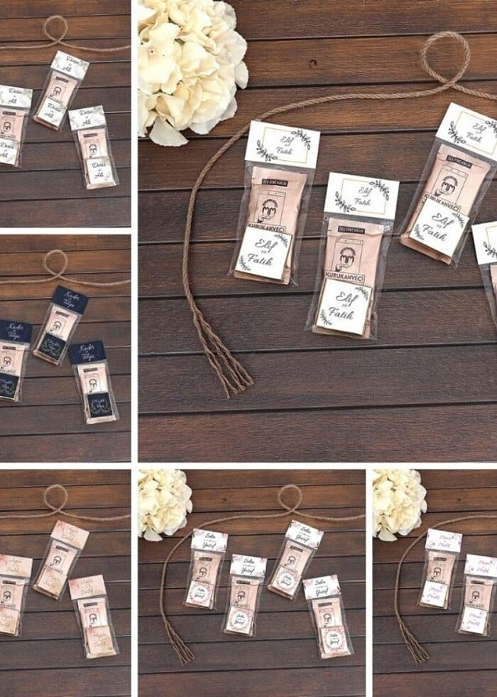 Kahveli çikolatalı kartlar - Görsel 2