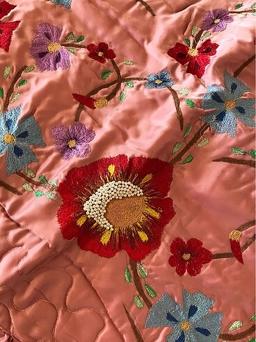 Vintage yatak örtüsü