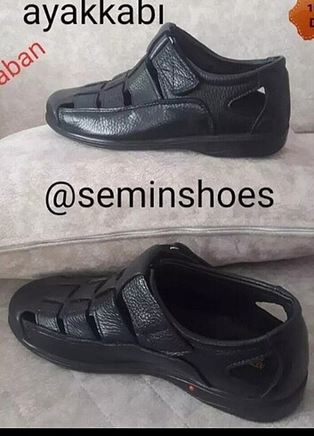 ????hakiki deri sandalet ayakkabı ???? - Görsel 5