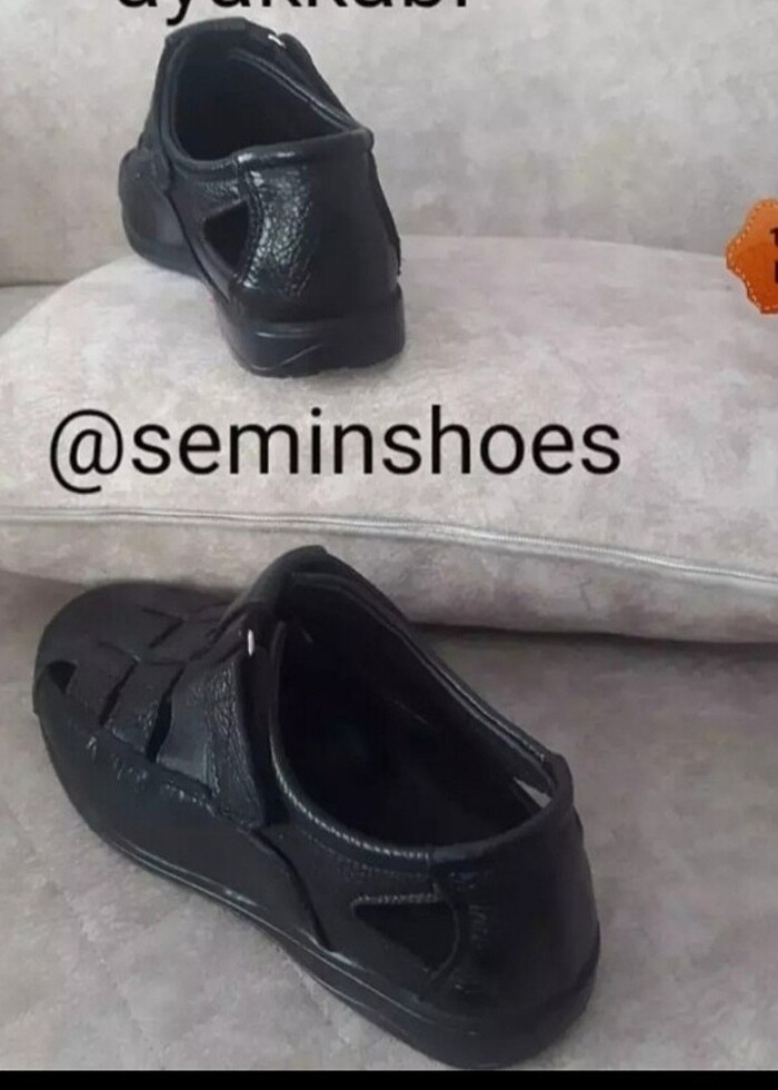 ????hakiki deri sandalet ayakkabı ???? - Görsel 5
