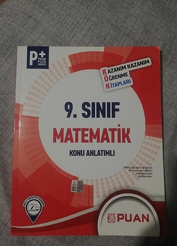 9. Sınıf Matematik Test Kitabı - Puan Yayınevi