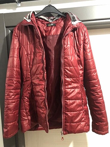 xs Beden Kapüşonlu mont