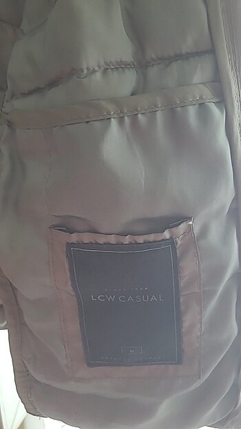 m Beden haki Renk LCW Erkek şişme yelek, temiz, sağlam, koyu yeşil, M boy