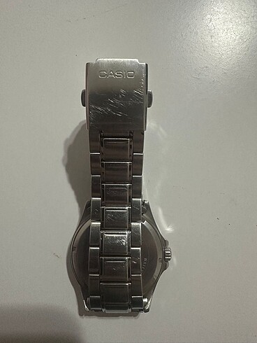 Beden gri Renk Çelik kasa erkek casio kol saati