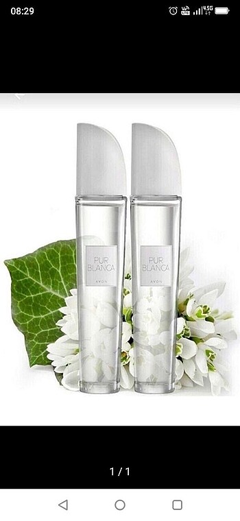 Avon Pur Blanca kadın Parfümü 50 Ml ikili set