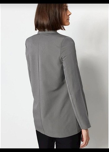 l Beden gri Renk Trendyolmilla Blazer Ceket