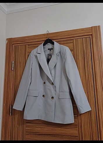xs Beden gri Renk Trendyolmilla Blazer Ceket 
