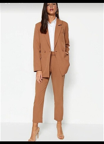 Trendyolmilla Blazer Ceket-Pantolon Takım 