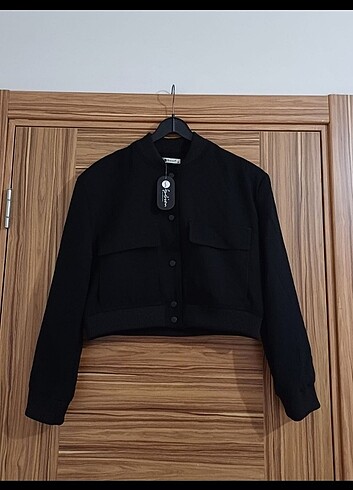 m Beden siyah Renk Havoş Bomber Ceket