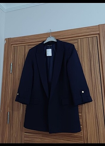 s Beden lacivert Renk Defacto Blazer Ceket