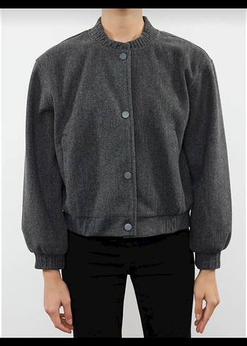 Trendyol & Milla Trendyolmilla Kaşe Bomber Ceket