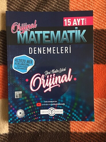 Ayt matematik denemeleri Orijinal yayınları